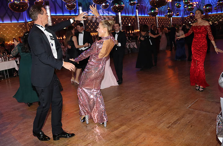 Endlich wieder auf die Tanzfläche gehen: CSU Schwarz-Weiss Ball Münchner G'Schichten im Festsaal des Paulaner am Nockherberg am 21.01.2023 (©foto: Martin Schmitz)